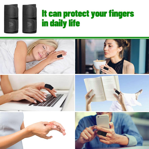 EULANT Finger Sleeve Support Protector Finger Splint Brace Pain Relief for Basketball Volleyball Baseball,L …...