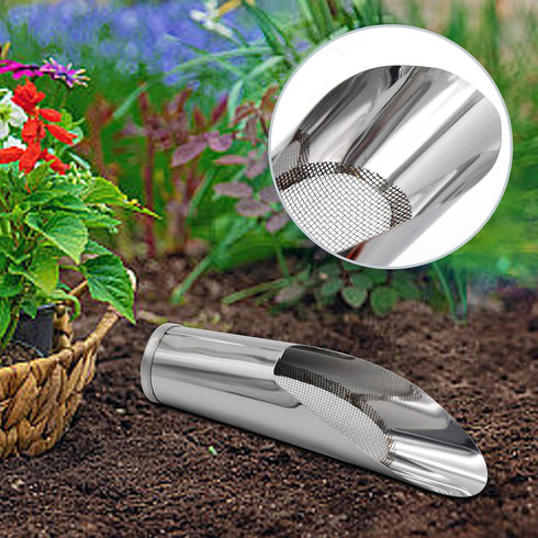 3Pcs Bonsai Soil Scoops Garden Shovels Garden Tool Bucket Shovel 3 Sizes Soil Scoops Soil Metal Spade Shovel Succulent Planting Potting Cup for Ho...