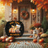 Fall Garden Flag Pumpkin Maple Leaves Tis The Season Double Sided Knit Flag Seasonal Autumn Yard Lawn Outdoor Decorations 12.5x18 Inch...