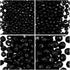 Set of Czech Glass Fire Polished Beads in Jet Black Color for Making Jewelry and Crafts - Different Sizes 3 mm, 4 mm, 6 mm, 8 mm. Total 275 Pieces...