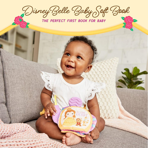 KIDS PREFERRED Princess Belle Soft Book for Babies 81131 Multicolor...