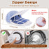 SelfTek Cap Washer for Baseball Caps,2Pack Hat Cleaner for Baseball Caps,Baseball Hat Washer Mesh Bags Compatible with Many Baseball Cap Washing C...