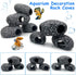 Hamiledyi Cichlid Rock Cave Betta Hideout Resin Aquarium Decoration Caves Small Fish Shelter Stone Hideaway Resin Fish Tank Accessories Ornaments ...