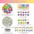 SHUANGART 252 Pcs Phone Chain Beaded Making kit, Cell Phone Charms Lanyard Wrist Strap Set with Acrylic Assorted Pastel Beads Butterfly Flower Hea...