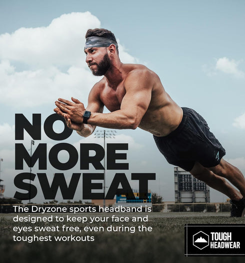 Athletic Performance Headbands - Sweatbands for Men and Women by Mens, Cycling, Football, Working Out and Sports...