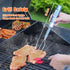 Meat Thermometer Fork with Electronic Ready Alarm, Digital Cooking Thermometer with Instant Read, LCD Display and Led Light, Grill Thermometers fo...