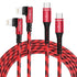 Apple 10ft 6ft Lightning to USB C Cable 2pack Fast Charging Cord Mfi (Red)...