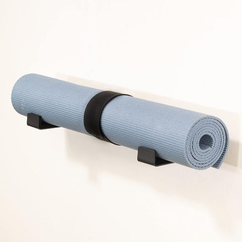 StoreYourBoard Yoga Mat Storage Rack, Foam Roller, Exercise Fitness Bands, Wall Hooks Gym Organizer...