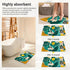 Door Mat,Abstract Modern Welcome Mat,Tropical Palm Leaves Doormats Indoor Entrance, Indoor Outdoor Mat, Low-Profile Floor Rugs for Entry, Patio, 1...