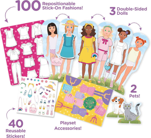 Educational Insights PaperCraft Sweet Boutique, Paper Dolls, Fashion Boutique Toy, Ages 3+...