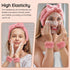 VITEVER 4 Pack Spa Headband for Washing Face with 8 Wristbands, Girl Hair Band, Microfiber Women Headbands, Headband and wrist bands to Skincare, ...