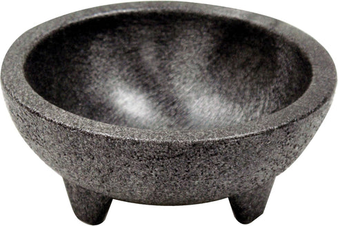 Winco Molcajete Salsa Bowls, 4-Ounce Bowls, Black, Set of 4...