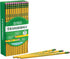 Ticonderoga Wood-Cased Pencils, Unsharpened, 2 HB Soft, Yellow, 72 Count...