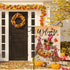 Welcome Fall Rooster Small Decorative Garden Flag, Autumn Farm Animal Sunflower Maple Leaves Yard Lawn Outside Decor, Farmhouse Rustic Burlap Outd...