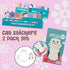 Kawaii Cute Stationary Set Pop Up Pencil Case,8 x Cat Pens,10-in-1 Multi Color Pen,2 x Stickers Cat Sticky Notes Page Markers and Fun Erasers Pack...
