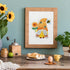 4 Set Embroidery Kit for Beginners Sunflower Adults Cross Cloth DIY Needlepoint Kit with Floral Gnome Stamped Patterns, Instructions, Embroidery H...