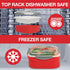 Microwave Cookware Steamer- 3 Piece Microwave Cooker w Food Container, Removable Strainer and Locking Steam Vent Lid- BPA Free, Fridge and Freezer...