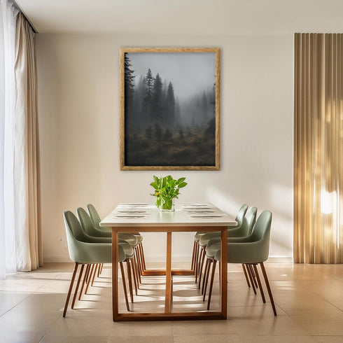 Posterizer 1 pcs- trees and jungle-nature scene style 13-Landscape & Nature Art-Floral Botanical Art- Decor for Home & Office- unframed wall art...