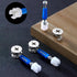 81 Pcs 3-in-1 Furniture Cam Lock Fasteners Desk Hardware Parts Cam Locks for Furniture Furniture Hardware Parts (15 × 11mm?12 × 11.5mm Cam Lock nu...