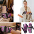 HANDLANDY Women Safety Work Gloves Utility Touch Screen Working Grip Glove for Yardwork Gardening Breathable Mechanic Gloves Hot Pink...