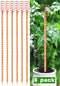 6 Pack 13" Electroculture Copper Gardening Antenna, Copper Garden Stakes, Copper Rods for Garden, Copper Plant Stakes, Electro Culture Gardening C...