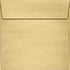 LUXPaper Square Invitation Envelopes | Peel & Press | 6" x 6" | Blonde Metallic | 81lb. Text | 50 Qty...