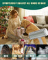 Pet Hair Remover Roller - Reusable Lint Roller for Pet Hair - Portable Cat and Dog Hair Remover - Pet Hair Removal Tool for Furniture, Couch, Carp...