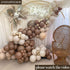 Jonhamwelbor Brown Balloons 12 inch 100 Pack Dark Brown Chocolate Brown Matte Latex Helium Balloons for Birthday Wedding Baby Shower Neutral Party...