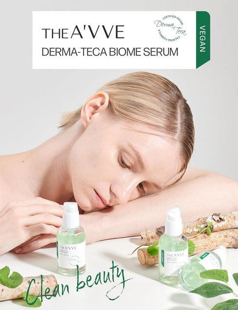 THE A’VVE Derma Teca Biome Serum | Korean Skin Care Brightening Serum | Vegan & Hydrating Serum for Face | Moisturizing Face Serum for Glowing Ski...