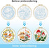 ERKOON 5 Set Embroidery Kit for Beginners, Cats and Dogs Embroidery Sarter kit, Animal Embroidery set for Adult Kids, DIY Cross Stitch Kits with P...