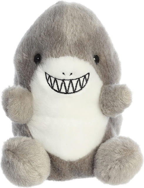 Aurora® Adorable Palm Pals™ Chomps Shark™ Stuffed Animal - Pocket-Sized Play - Collectable Fun - Gray 5 Inches...