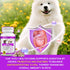 Dog Multivitamin Treats - 15 in 1 Multivitamin Tablets for Dogs with Glucosamine, Cranberry, Milk Thistle, Vitamins Supports Joint & Digestion, Sk...
