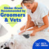 PET'S DREAM Self Cleaning Slicker Brush for Dogs, Cat & Dog Grooming Brush, Easy Push Button Cleanup, Comfort Massage, Slicker Brush for Large Dog...
