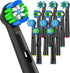 AOBAMA Replacement Toothbrush Heads Fits Oral B Braun 12 Pack for Clean Replacement Brush Heads Clean Heads Refill for Pro1000/3000/8000 (BALCK-12...