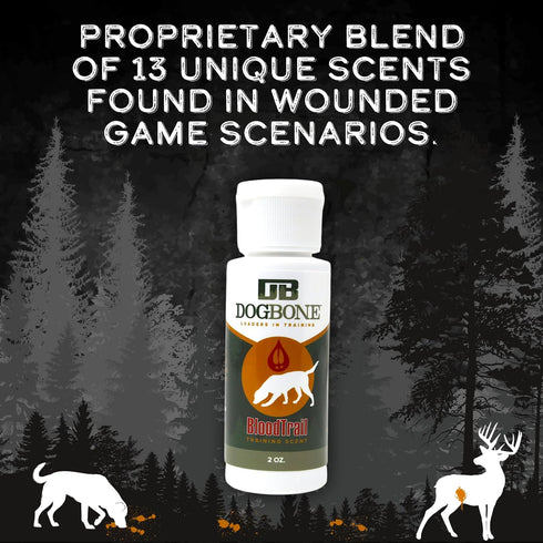 DogBone BloodTrail Scent for Tracking Dog Training | Dog Training Kit | Hunting Dog Accessories | Dog Scent Training Kit | Deer Hunting Accessorie...
