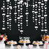 52Ft Valentines Day Party Decorations White Heart Garland White Love Heart Hanging Paper Streamer Banner for Wedding Anniversary Bridal Shower Eng...