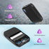 Power Bank for Heated Vest and Heated Jacket, 10000mAh Rechargeable Battery with 7.4V DC Port and USB A Port, Compact Charger with LED Screen for ...