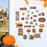 29 Pieces Home Sweet Classroom Fall Bulletin Board Decorations Welcome Pumpkins Happy Fall Thanksgiving Borders Decor Cutouts Accents for Autumn H...