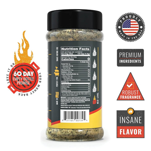Grillaholics Twisted SPG + Butter Rub - Garlic Butter Seasoning & SPG Rub - Butter Flavored All Purpose Rub - Salt Pepper Garlic Seasoning...