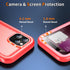 Cozycase Compatible with iPhone 12 Pro Max Case Waterproof, Built-in Screen Protector, Full Body Protective Cover, Shockproof Waterproof Case for ...