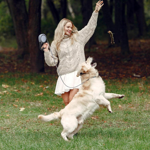 Segarty Dog Retractable Leashes for Large Medium Dogs, 16ft Heavy Duty Walking Leash for Pets up to 110lb, Anti-slip Handle 360°Tangle-free Nylon ...