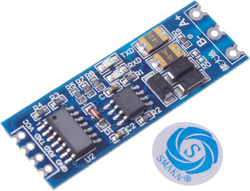 SMAKN® SCM TTL to RS485 Adapter 485 to Serial Port UART Level Converter Module 3.3V 5V...