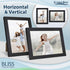 Icona Bay 4x6 Picture Frames (Black, 5 Pack), Modern Style Wood Composite Frames Table Top or Wall Mount, Bliss Collection...