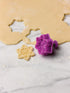 Fox Run Intricate Assorted Winter Snowflake Pastry/Cookie/Pie/Fondant 2" Stamper and Cutters 2", Set of 4, Multi-Color...