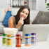 Popcorn Seasoning Variety Pack, 5 Gourmet Popcorn Flavoring Kit 2.5 OZ, Non-GMO Gluten Free Essential Movie Night Supplies Popcorn Gift Movie Thea...