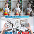 comzler Ceiling Fan Light Bulbs Candelabra LED Bulbs - 60 watt Equivalent, 5000K Daylight White Candelabra E12 Base A15 Small Light Bulbs,600lm,No...
