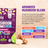 Ashwagandha & Lion's Mane Supplement Gummies - Comprehensive Mushroom Supplement for Cognitive & Immune Support, Vegan Blend with Reishi, Cordycep...