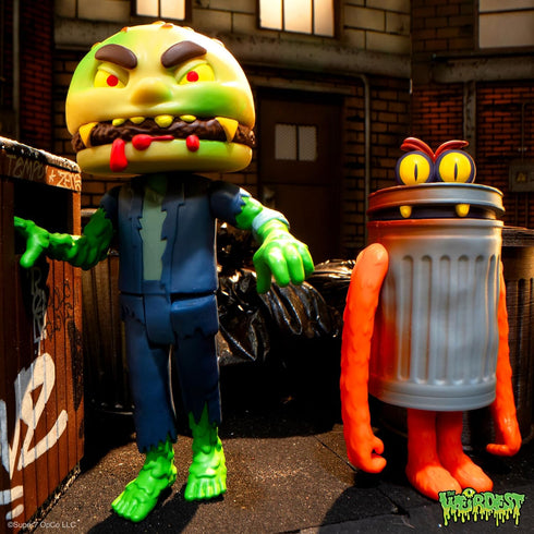 Super7 The Weirdest Trashquatch Rotten Rangers - 3.75" The Weirdest Action Figure Campy Horror Collectibles and Retro Toys...