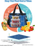 Femuar Lunch Bags for Women/Men, Insulated Lunch Bag for Work Office Picnic - Lunch Cooler Bag Leakproof Lunch Box with Adjustable Shoulder Strap ...