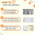 HobbyJobby Cross Stitch Kit Lucy and The Goose, Counted Cross Stitch Kit for Adults, Needlecraft and Embroidery Kit...